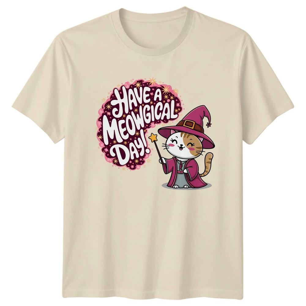 Have A Meowgical Day TShirt Wizard Cat Animal Lover And Her