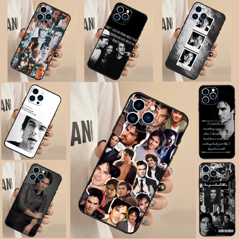 Чехол Damon Salvatore Дневники Вампира Для Xiaomi 15T 14T 13T Pro 13 14 15 Ultra 17 Pro Max POCO F5 F6 F7 X5 X6 X7 Pro