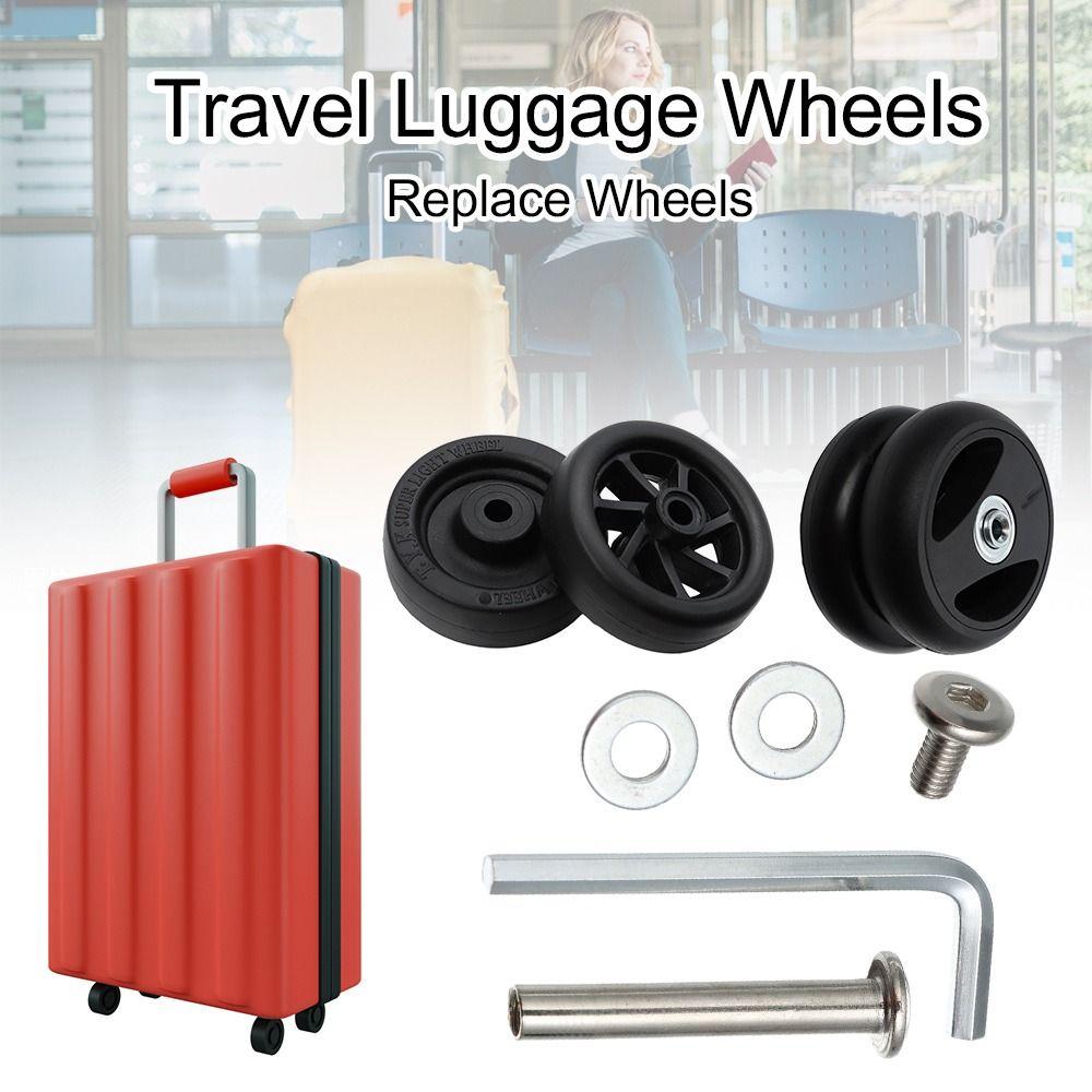Замена деталей чемодана своими руками оси колеса для дорожного багажа замена колес комплект для ремонта колес
