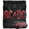 AC/DC Black Ice Silky Supersoft Blanket