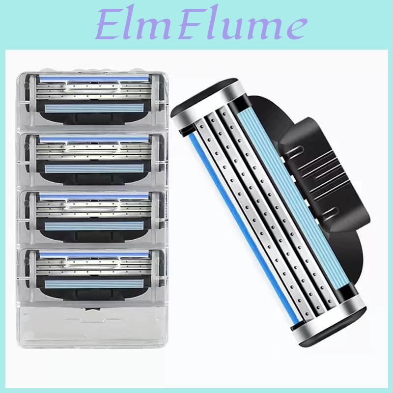 Для бритвы Gillette Mach 3 с тремя слоями ультратонких лезвий, сменная головка для гладкого бритья