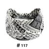 Boho Headbands Wide Knot Hair Scarf Floral Printed Hairband Elastic Turban Headwrap Stretch Head Bands Bandana Fashion Hair Accessories for Women