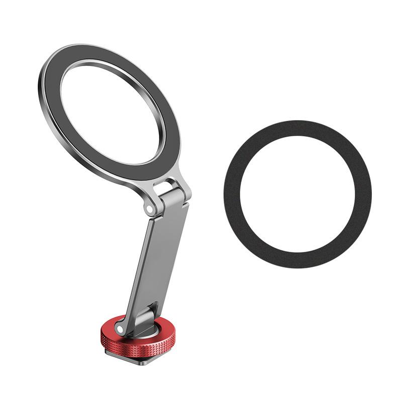 Adjustable Hot Shoe Magnetic Phone Holder for iPhone /Samsung /Xiaomi for MagSafe