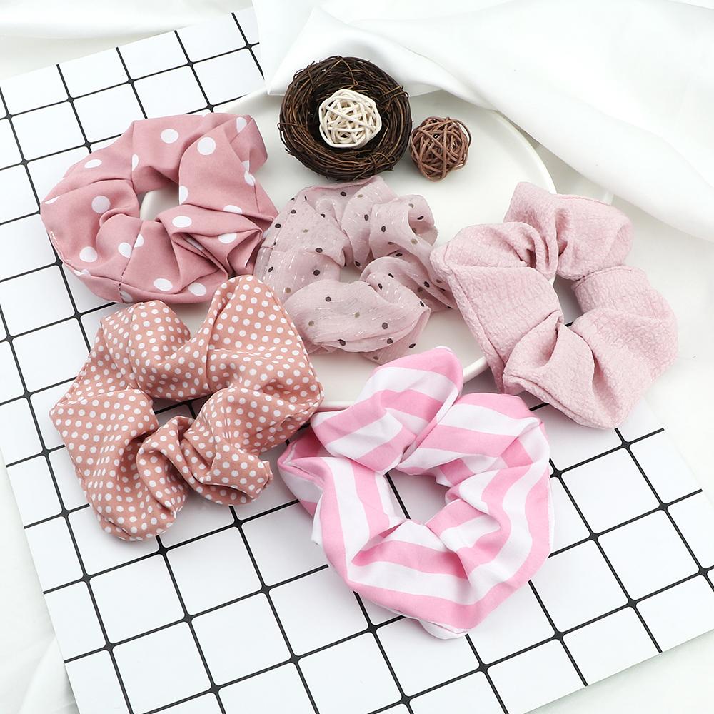 47 стилей 5 шт. Модные эластичные резинки для волос Простые базовые держатели для хвостика Резинки Головные уборы для женщин Девушек Аксессуары для волос Подарок