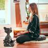 Причудливая фигурка Кота-Будды, ручная роспись, смола, коллекционная, декор для дома, подарок
