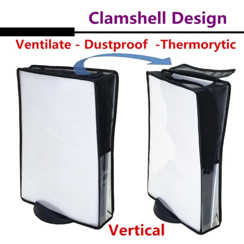 Вертикальный/Горизонтальный Защитный Чехол Пылезащитный Чехол для Цифрового и Дискового Издания Защита от Пыли Чехол для Консоли Игровой Аксессуар
