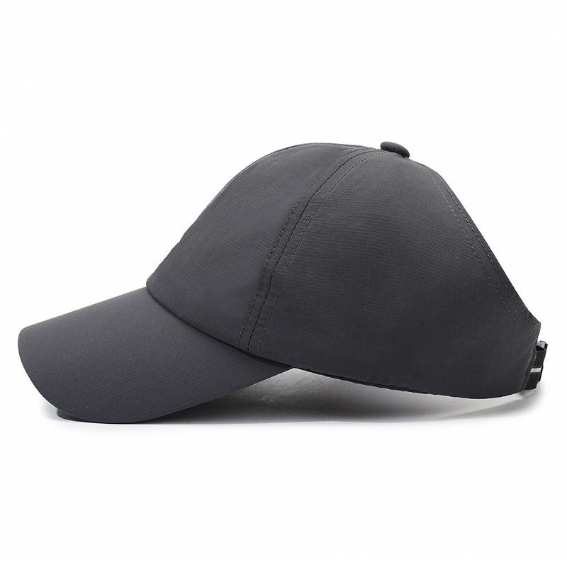Spring Summer Quick-Drying Breathable Baseball Cap for Men Outdoor Sports Empty Top Hat Sunshade Sunscreen Cap Thin Cap