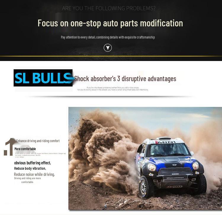 Wrangler JK Nitrogen Shock Absorber & Chassis Lift Kit