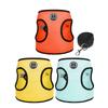 3pcs Dog Harness and Leash Set for Small Dogs Puppy Cat Harness Vest Breathable Mesh Chest Strap Chihuahua Kitten Pet Supplies