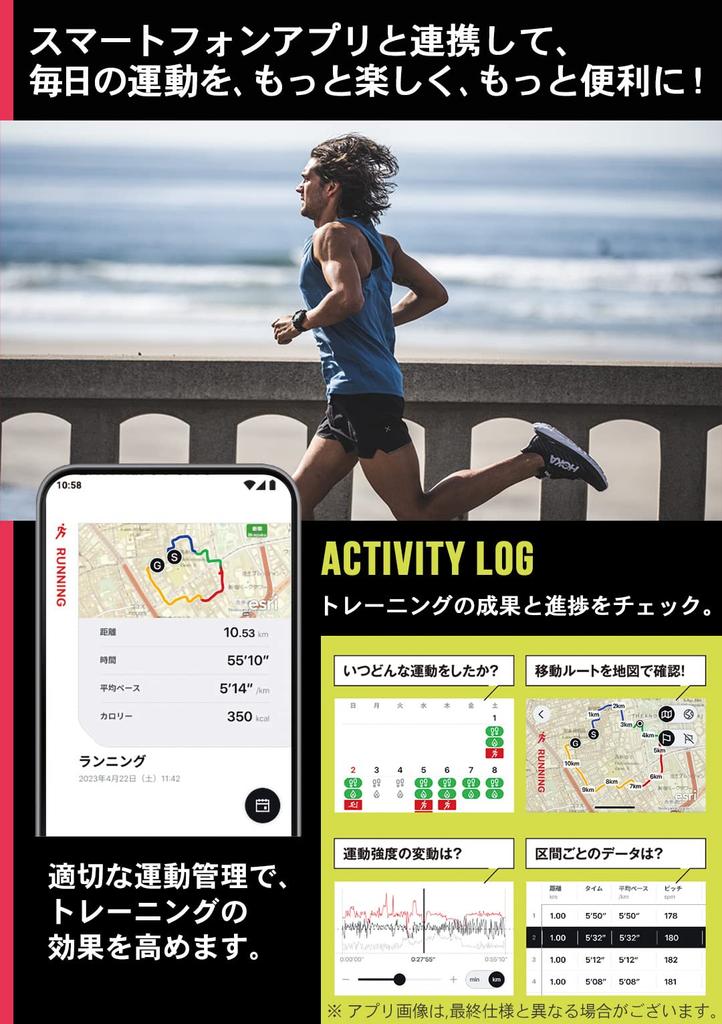 GPS-монитор сердечного ритма с Bluetooth Черный [Casio] G-Shock G-SQUAD GBD-H2000-1AJR Мужской