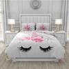 Комплект постельного белья с 3D волшебным единорогом для мальчиков и девочек, размер Twin Queen Size, пододеяльник, наволочка, кровать для детей и взрослых, модный домашний текстиль, текстиль