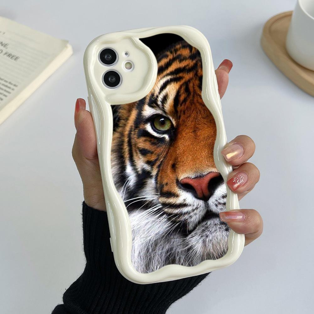 Ae99 Tigers Lion Love Design Art Protective Phone Cases for Xiaomi Poco X5 F6 Redmi Note 13 12 11 Pro 13C 12C A3 Huawei Honor 90 Wave TPU Back Cover