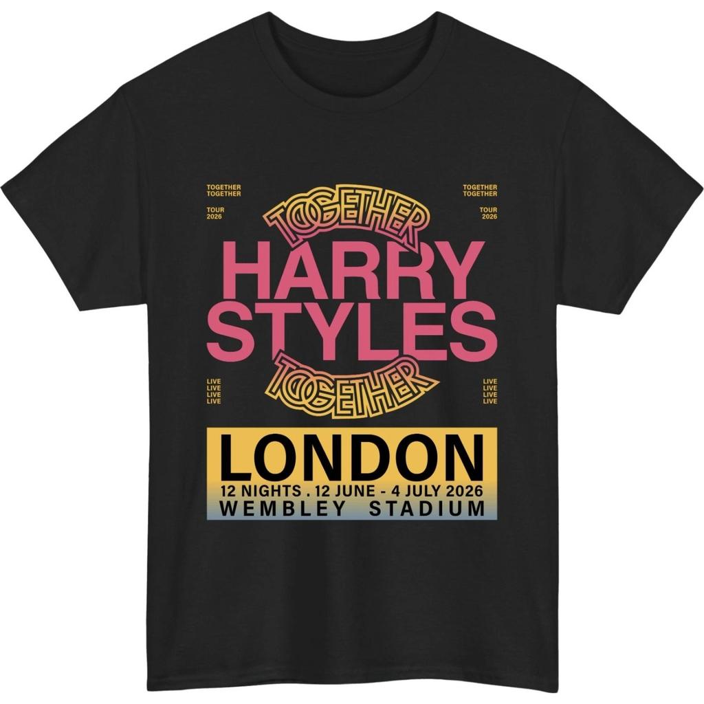 Harry Styles Together Tour 2026 London Wembley Concert T Shirt For Unisex Unisex Vintage Graphic Tee Streetwear