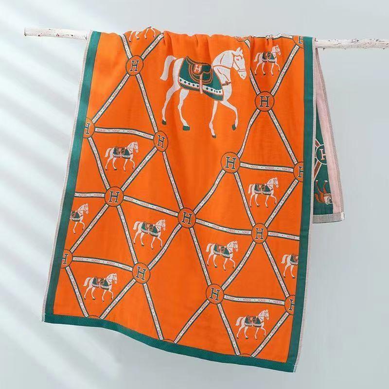 Multi-Layer Gauze Cotton Bath Towel Soft And Comfortable Beach Towel Ethnic Style Sun God Skin-Friendly Water Absorption