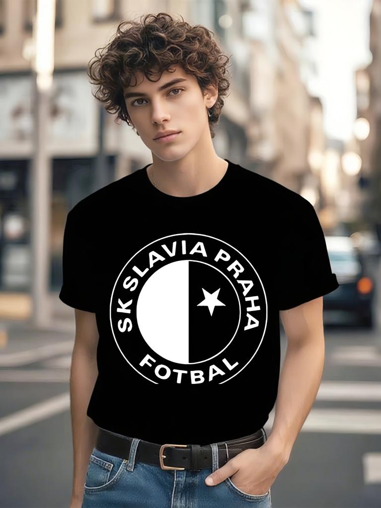 BITTER COOFFEE Футбольная футболка SK Slavia Prague - Официальная футболка партнера Чешской Лиги по киберспорту