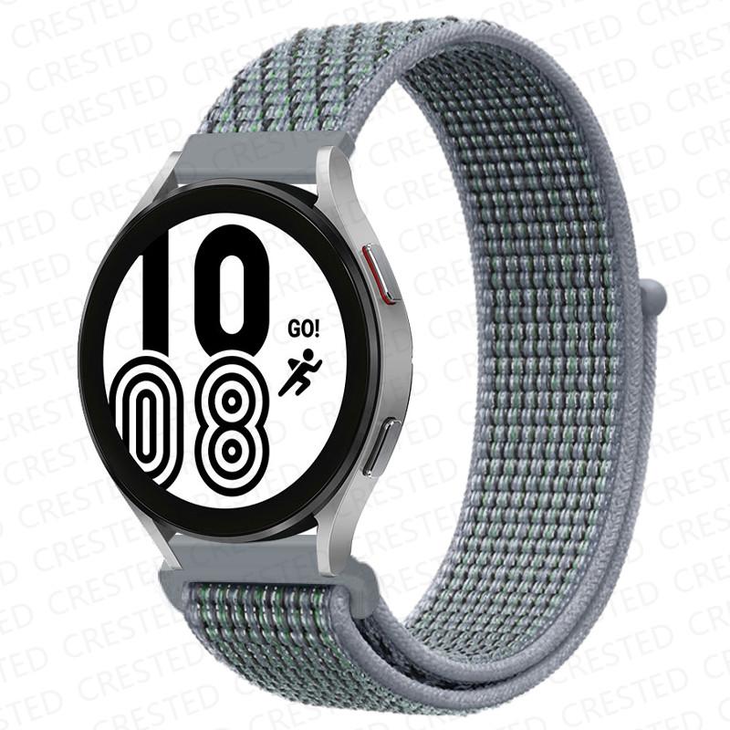 Нейлоновый петлевой ремешок для Samsung Galaxy Watch 7/4/6/Classic/5/pro/active 2/Gear S3 Браслет Huawei watch GT 2 4 3 pro ремешок 20 мм/22 мм