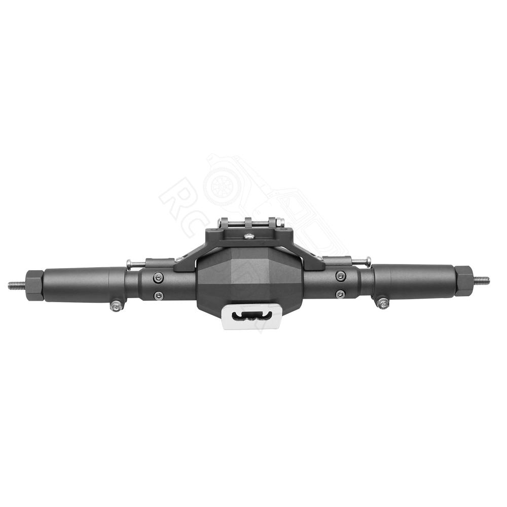 Полный передний и задний мост из алюминиевого сплава в форме ромба с ЧПУ для 1/10 RC краулера Axial SCX10 II 90046 90047