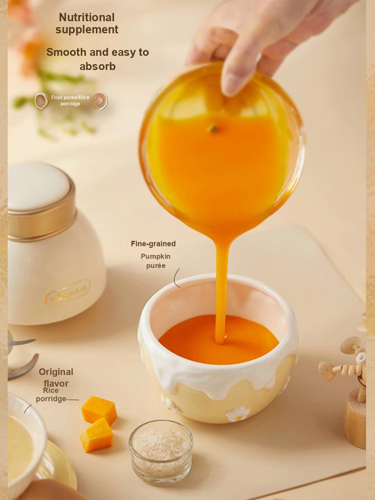 Bear/Маленькая мясорубка для медведя, Прибор для приготовления детского питания, Кухонный комбайн для детского питания, Бытовая электрическая мини-мясорубка и блендер для смузи