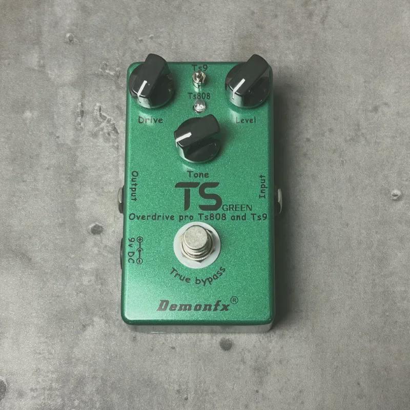 Demon TS808/TS9 Tube Screamer Электрогитара Эффектор Овердрайв
