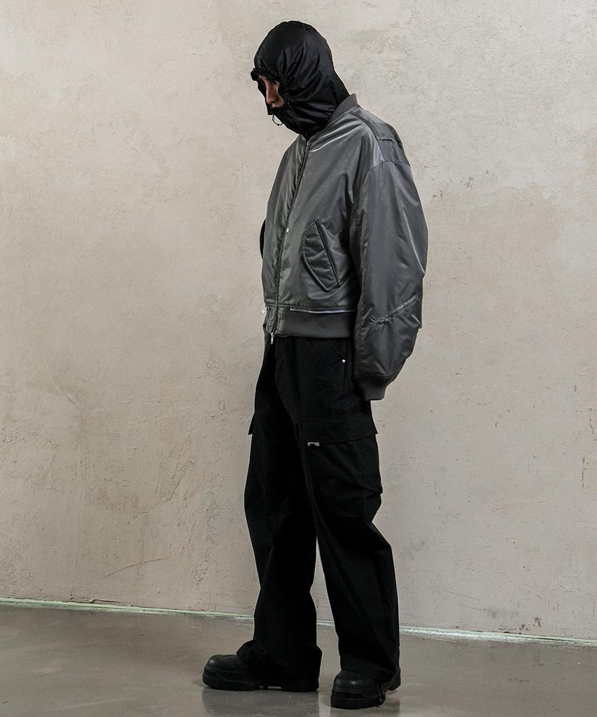 Grailz Multi Zipper Ma-1 Jacket [Black]