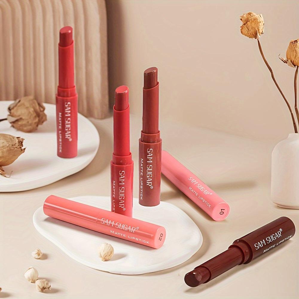 Роскошная матовая помада с мерцающим эффектом, водостойкая, стойкая, увлажняющая помада, ягодный микс розовых и красных тонов, краска для губ для более полных губ