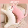 Adorable Cat Plush Toy For Girls Ideal As A Bedtime Companion And Gift Option