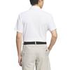 Adidas Golf Clothing Men's White Polo Collar Moderate JZ4310