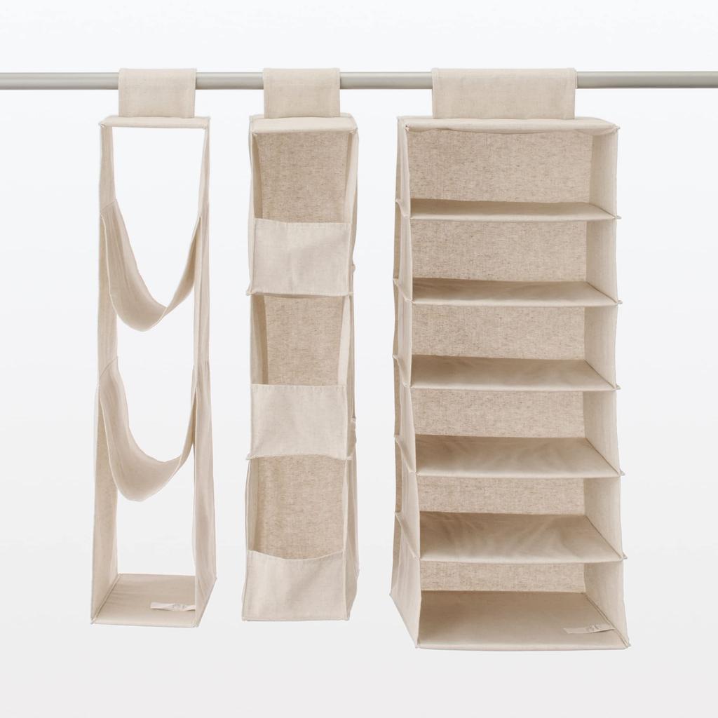Аксессуар MUJI Ширина 15 x Глубина 35 x Высота Полиэстер 12373254 Держатель, 70см, Лен,