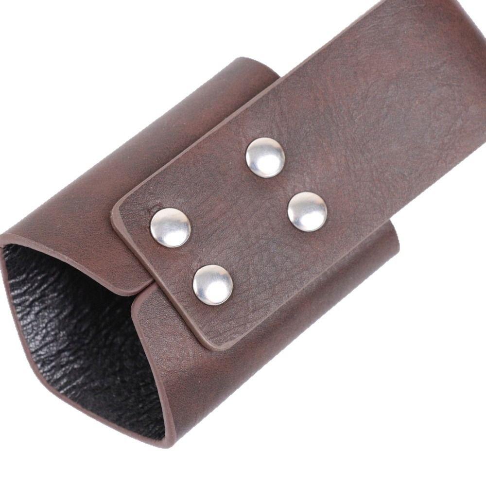 PU Leather Medieval Sword Holder Retro Knight Sheath Scabbard Cosplay Accessories