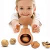 Mushroom Shaped Nutcracker Creative Walnut Clip Wooden Walnut Opener Tool Easy To Use Decorative Kitchen Gadget