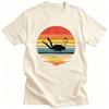 Vintage Retro Scuba Diving T Shirt Unisex Cotton 80s Scuba Diver Gift Tshirt Dive Lover Tee Short Sleeve Graphic Tshirt Harajuku