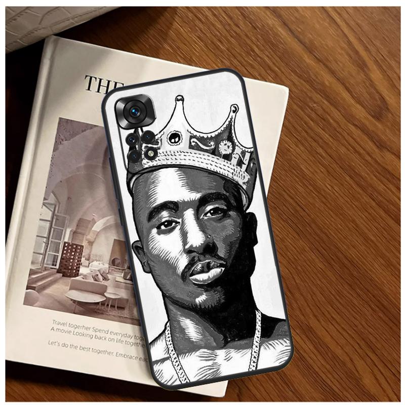 Рэпер 2pac Певец Тупак Чехол Для Xiaomi Redmi Note 13 14 9 10 11 12 15 Pro Plus Чехол Для Redmi 15 C 14C 10C 12C 13C
