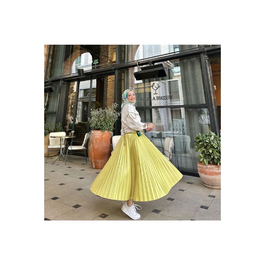 Плиссированная юбка в хиджабе