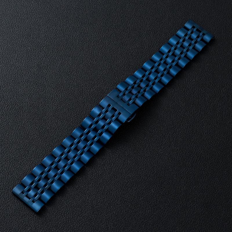 Ремешок из нержавеющей стали для Apple Watch Series 10 9 8 7 6 5 SE, браслет для iWatch 46 мм 42 мм 45 мм 49 мм, цельнометаллический ремешок