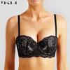 DKGEA Кружевное женское нижнее белье больших размеров, комплекты нижнего белья, сексуальный бюстгальтер пуш-ап, 1/2 чашки