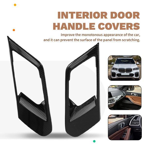 Set of 4 Interior Pull Handle Frames for Left-Hand Drive BMW X5 (2019-2020 Models)