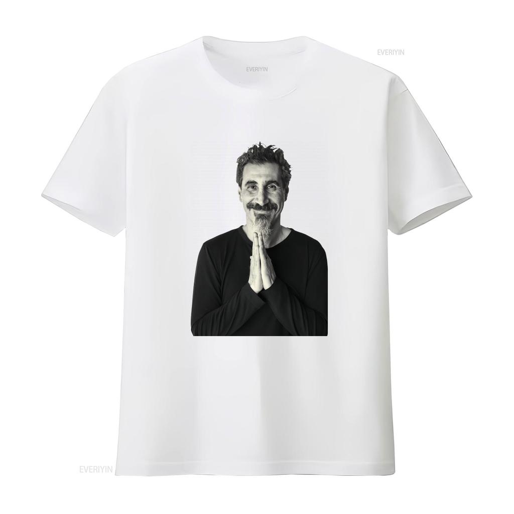 Serj Tankian T Shirt New Album Perplex Cities Merch World Tour Fan Art Aesthetic Concert Clothing vintage Washed Casual homme
