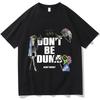 Мужские футболки AAP ROCKY Don T Be Dumb 100% Чистый Хлопок Топы Пляжные Классические С Коротким Рукавом Футболка С Круглым Вырезом Модная Футболка Одежда