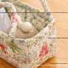 Утолщенная хлопковая корзина для хранения косметики, игрушек и закусок - Маленький размер