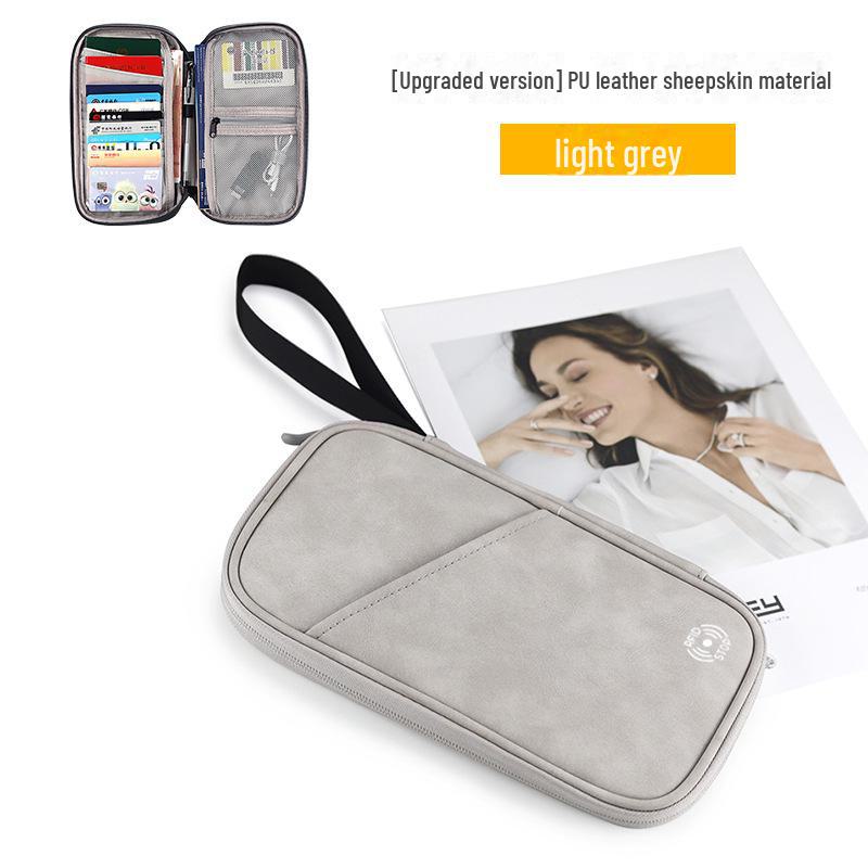 RFID Blocking Multi-Function Passport and ID Holder