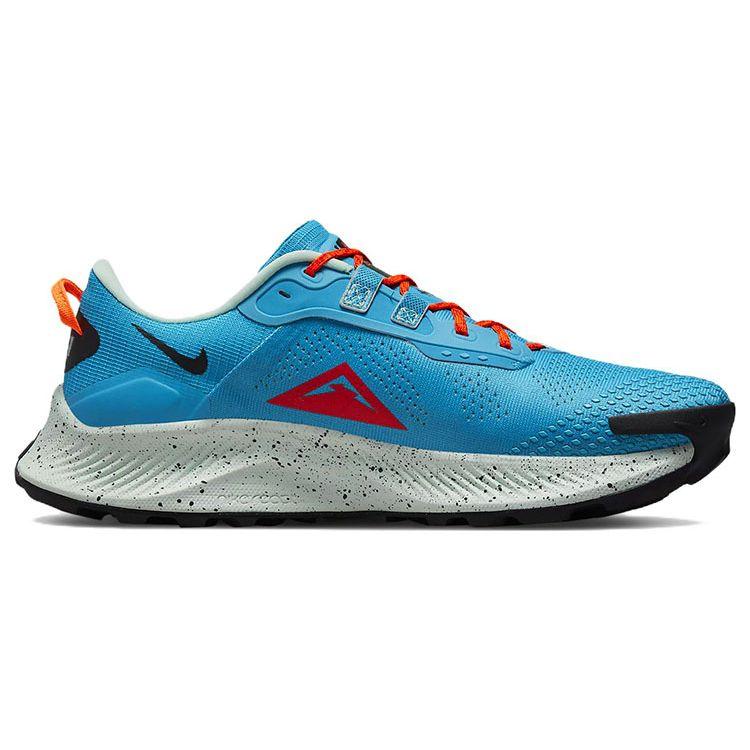 Nike Pegasus Trail 3 Laser Blue Habanero Red Мужские кроссовки Mint-Foam Black DA8697-400