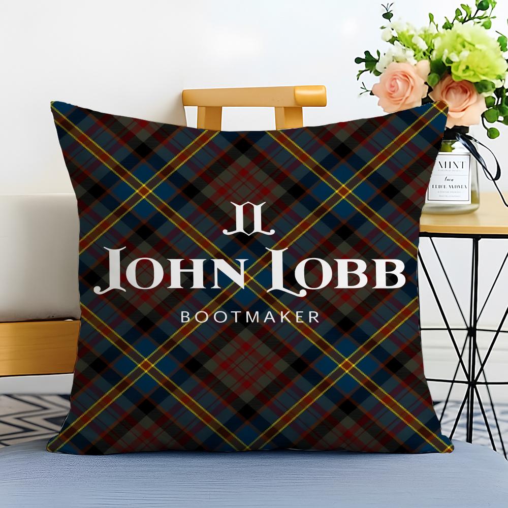 JOHN LOBB Cushion Cover Washable Linen comfort Soft for Sofa Bed Cozy Home Room Decor