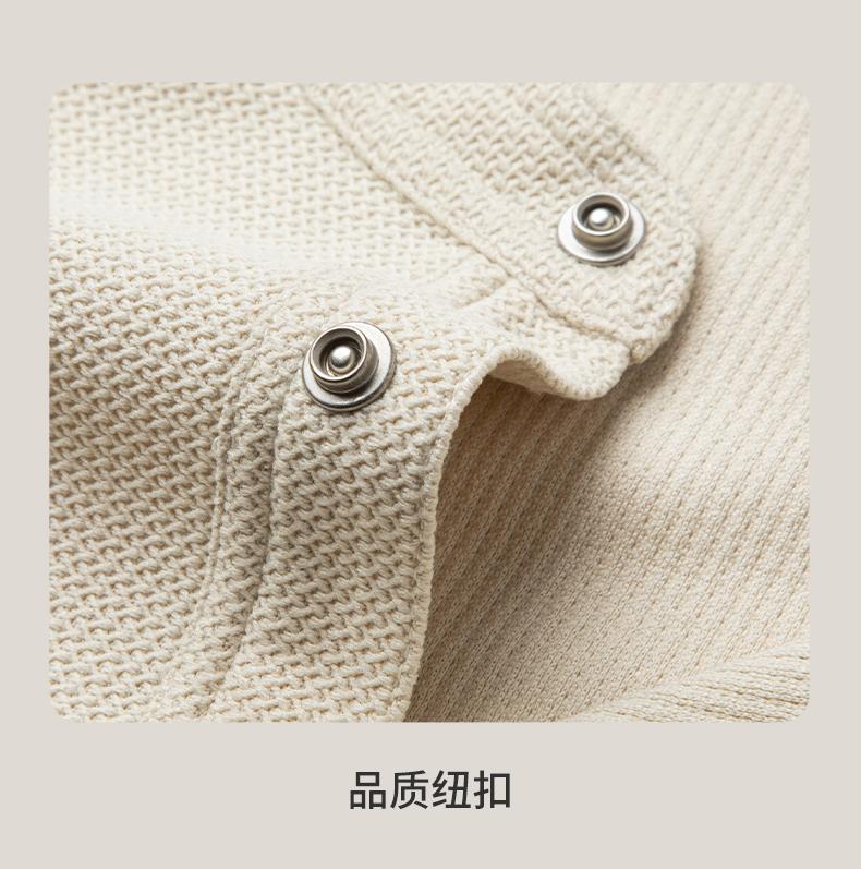[Fashion Portal Collar] Spring thin fashion versatile casual T-shirt sweatshirt