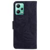 Кожаный чехол-книжка для Xiaomi Redmi Note 12 5G (Глобальный)/(Индия)/(Китай)/Poco X5 5G, Чехол-кошелек с подставкой с тигровым принтом