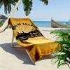 Rebellion Wheels: Sons Anarchy beach towel Beach towel for vacation photos Outdoor camping seaside swim Absorbent bath towel Comfort printing Fashion