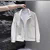 Мужская куртка осенняя повседневная с воротником-стойкой, топ, новый молодежный тренд, весенне-осеннее простая мужская куртка