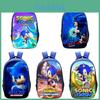 Детский рюкзак Sonic The Hedgehog 2 для школы, путешествий, красочный рисунок, дизайн унисекс