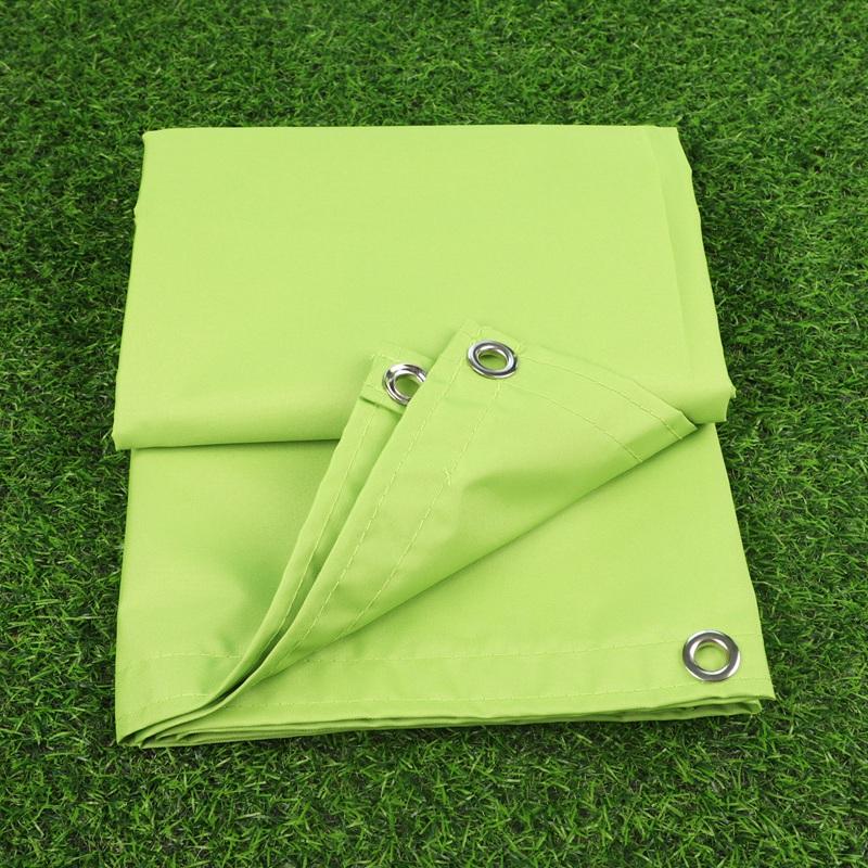 300D Green Waterproof Sun Shelter Yard Terrace Sunshade Cover Outdoor Camping Tent Rectangle Sun Shade Sail for Swimming Pool
