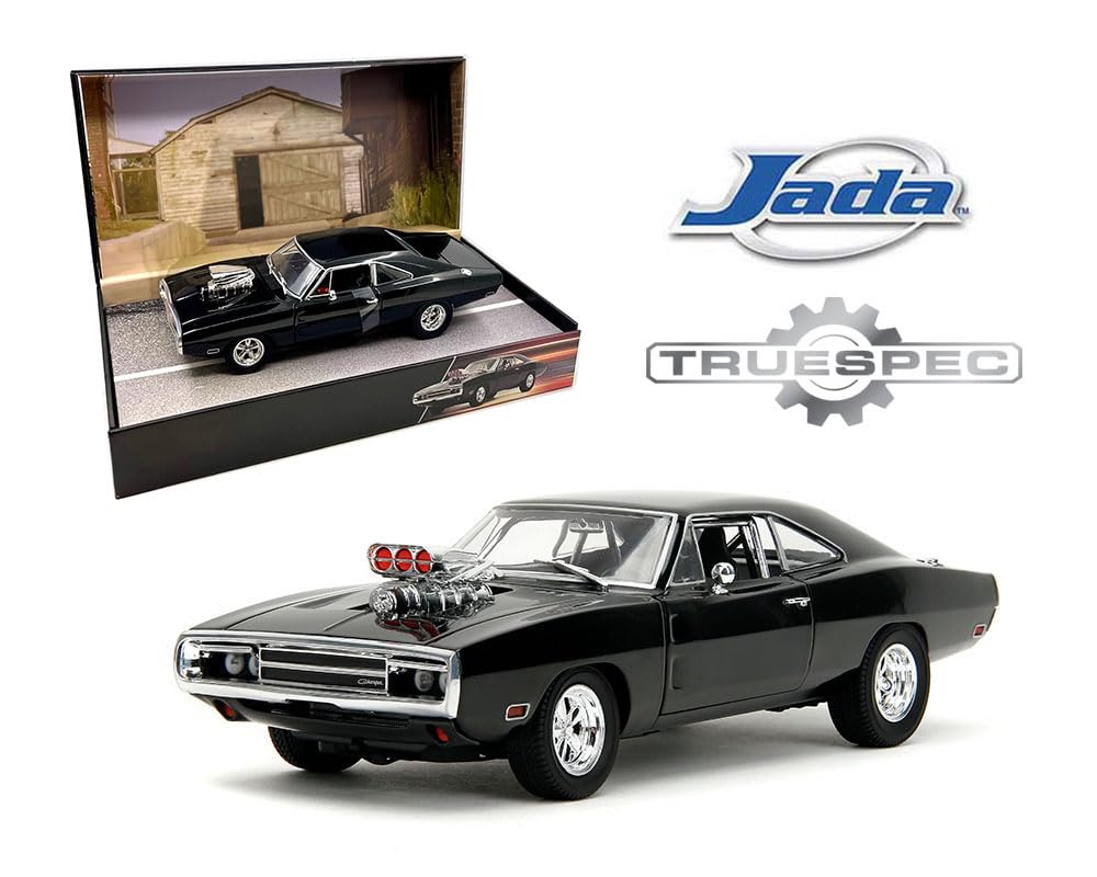 JADA TOYS 1/24 Форсаж Dodge Charger R/T 1970 Черный Форсаж Charger TrueSpec