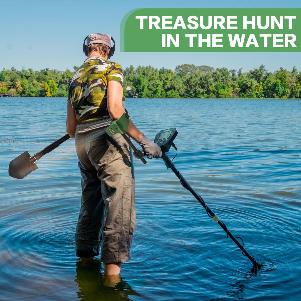 Металлоискатель для детей и взрослых, металлоискатели повышенной точности с ЖК-дисплеем, регулируемый